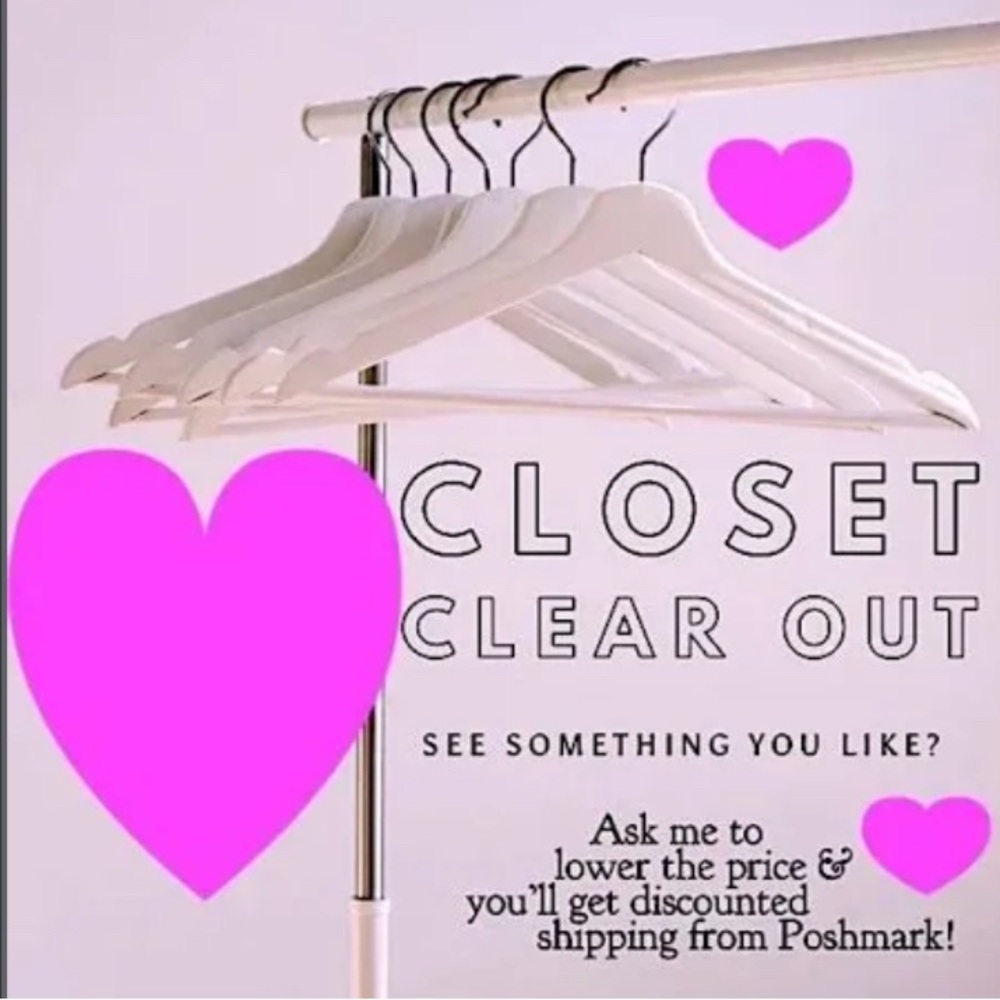 Closet clear out + Discount shipping